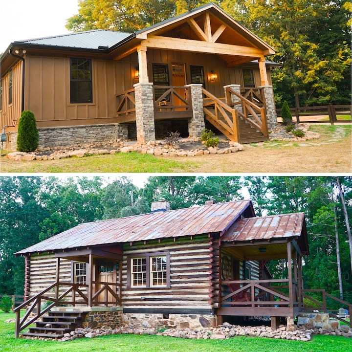 Spacious Rustic Compound For Large Family Groups - 스톤 마운틴