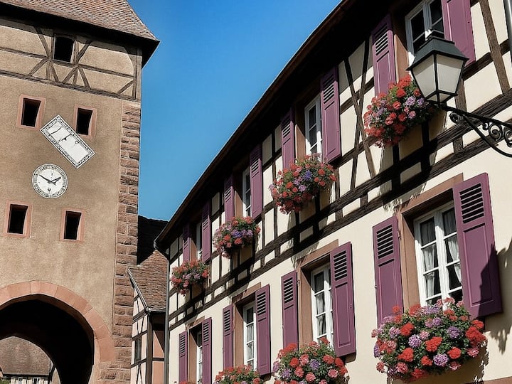 Gîte Dans Maison Alsacienne - 4 Pers. - Ammerschwihr