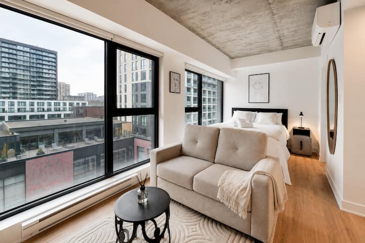 Upscale Griffintown Studio | Walk To Old Port - Lasalle