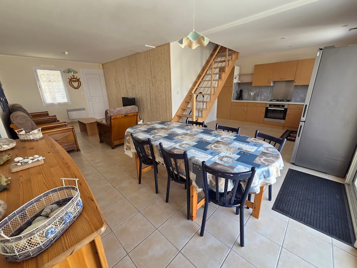 Maison Proche Plage, Animaux Admis - 8 Pers. - La Tranche-sur-Mer