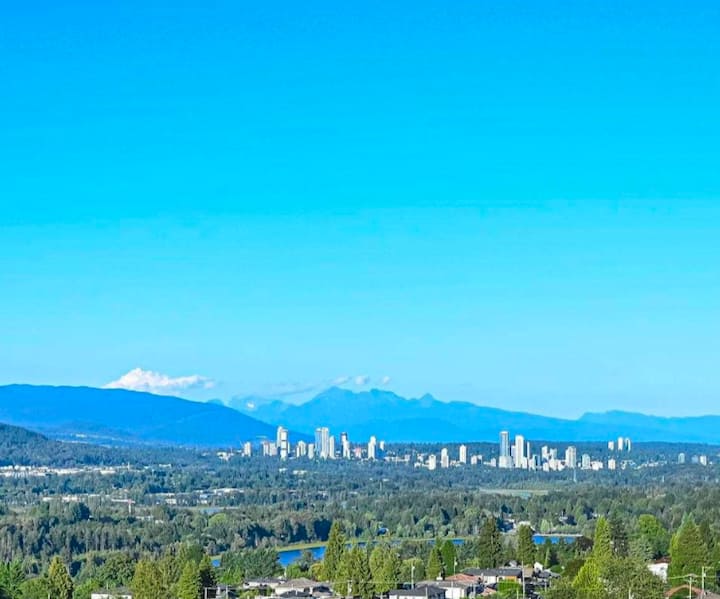 Spacious Mountain View 1-br Condo | Metrotown - 本那比
