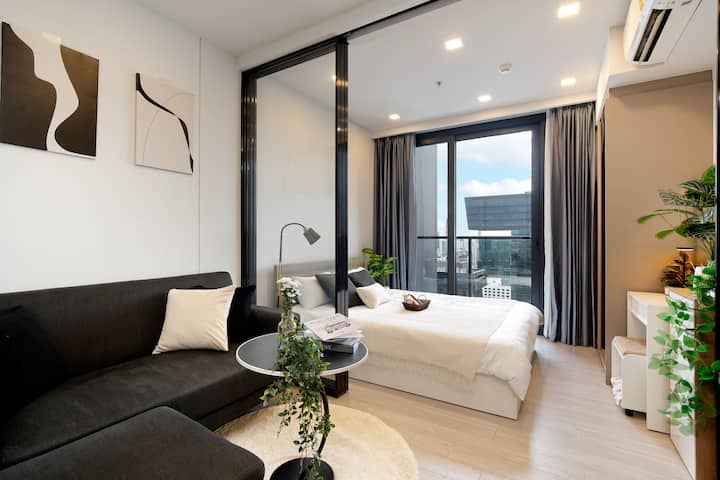 Asoke Rama 9 Mrt | Premium Skyline | Long Stay - Thaïlande