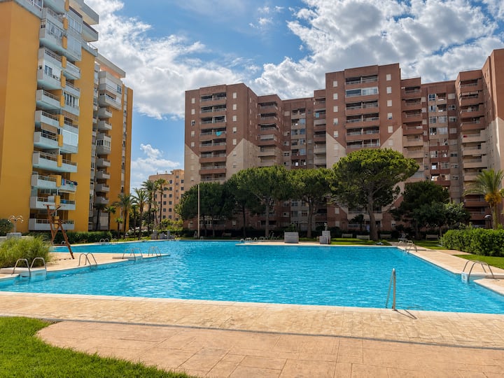 Apartment With Pool In Canet. Minimum 14 Nights - Sagunto