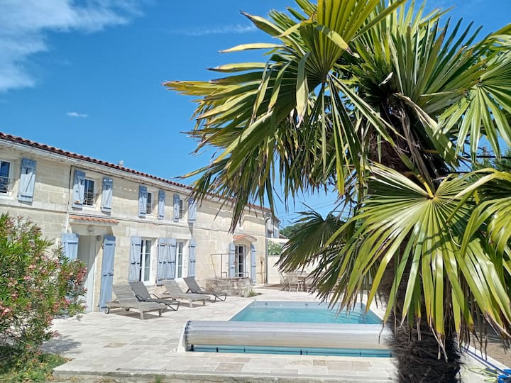 Longère 6/8 Personnes Piscine - Royan