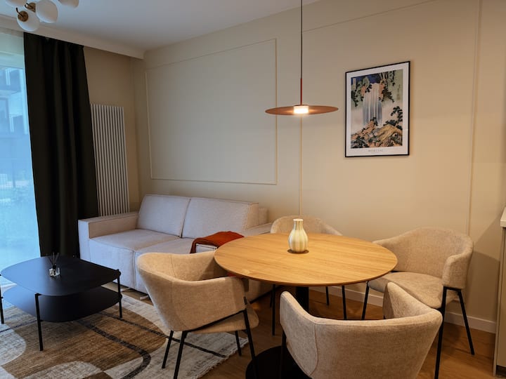 Apartament W Alejach Praskich Z Ogrodem - Varsó