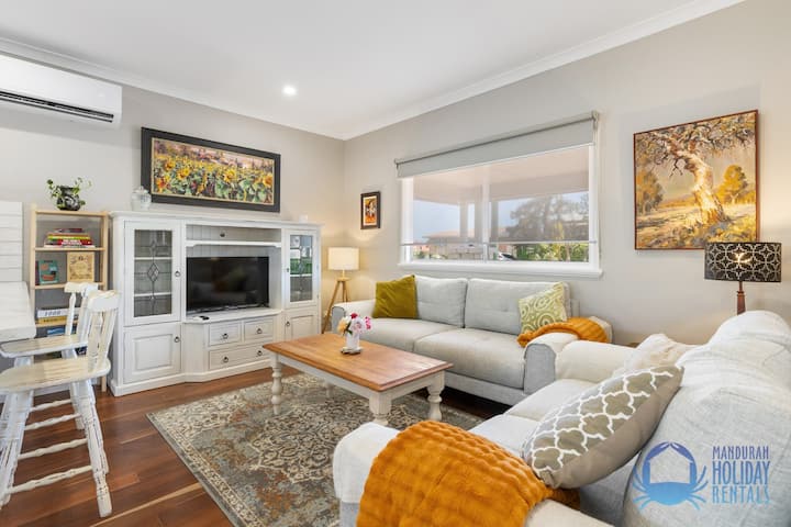 The Art Lovers Cottage In Mandurah 1br - Mandurah