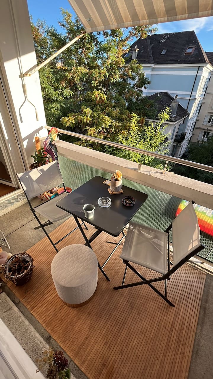 Sous-gare Gem | Balcony, Lake & Train Minutes Away - Bussigny