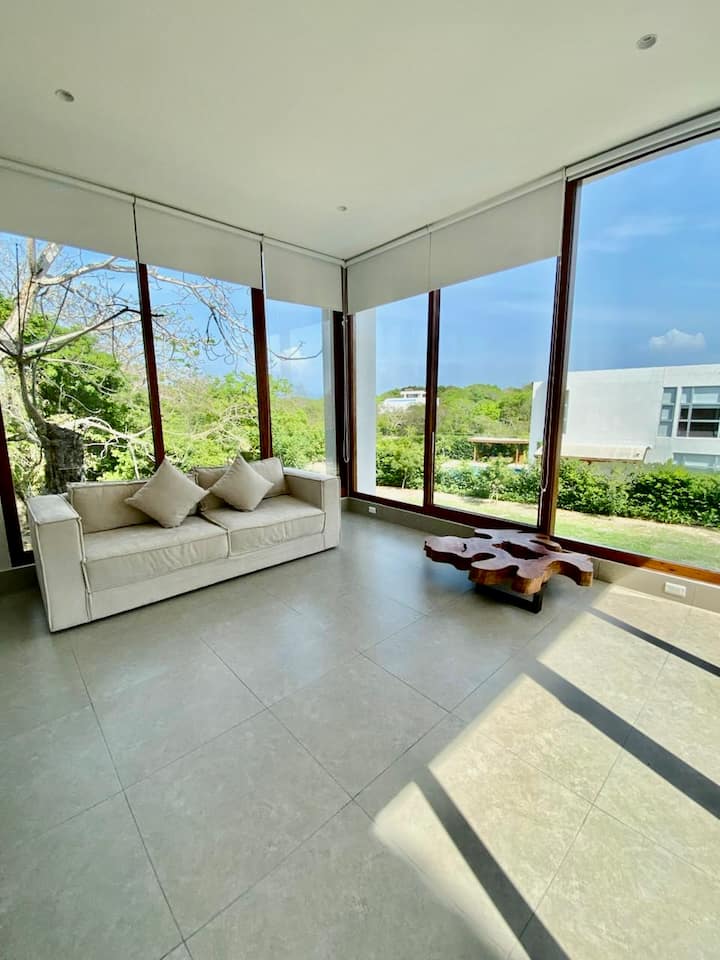 Villa Tropical | Piscinas + Palapa + Playa | Barú - Rosario Islands