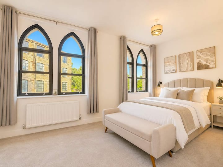 Lux House 2br | Sleeps 6 | Free Parking | Huddersf - Huddersfield
