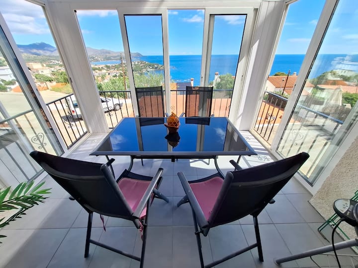 Terrasse Avec Vue Panoramique Imprenable - Llançà