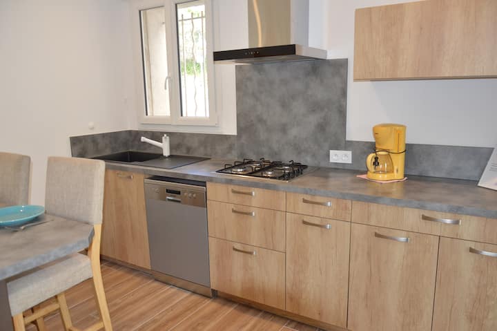 Jolie Maison Tout Confort Avec Jardin Pour 4 - Ollioules