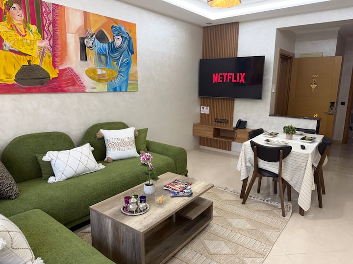 Décor Amazighe | Entre Plage & Ville | Balcon - Agadir
