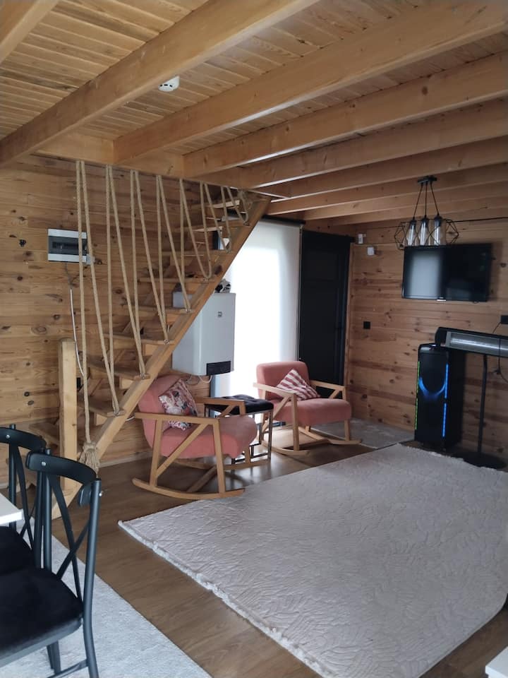 Muhteşem Konumda 450m2 Kullanıma Sahip Ahşap Ev - Bursa