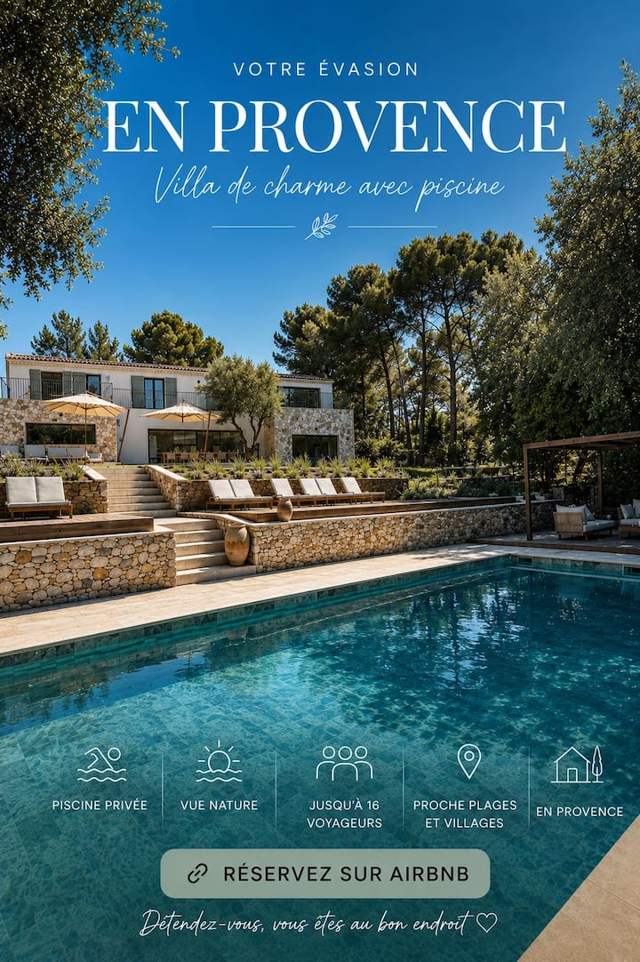 Villa Prestige Au Cœur De La Provence - 7 Suites - Signes