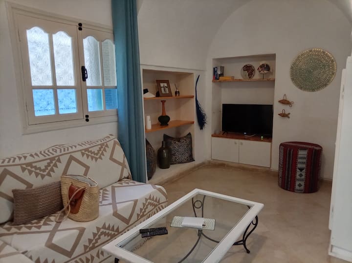 Maison Authentique Pied Dans L'eau - Hammamet