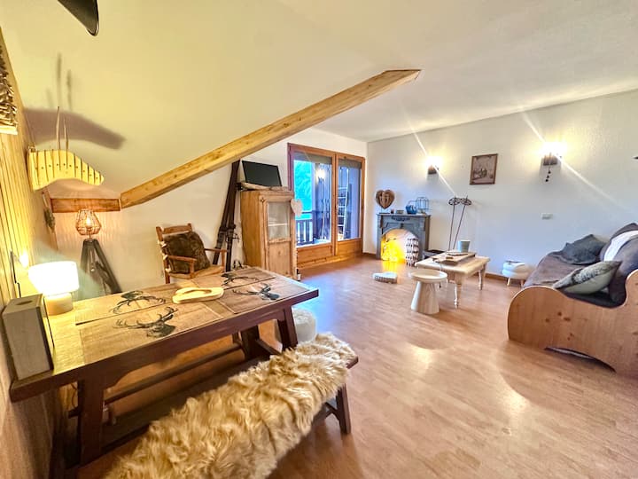 Notre Refuge ! Sublime T2 Au Pied De La Montagne - Puy-Saint-Vincent