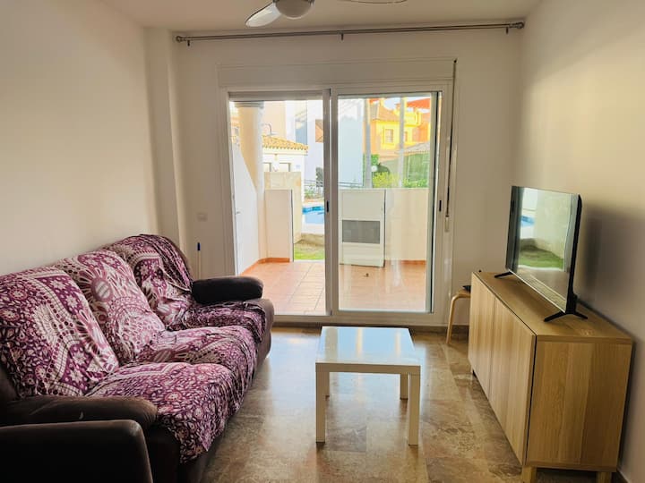 Apartamento Con Piscina, Parking Cerca De La Playa - Casares