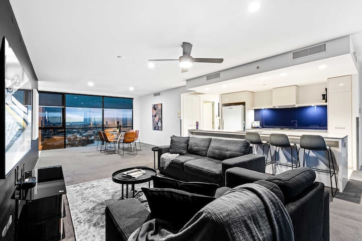 Level 40 Ocean View 3br | Surfers Paradise - ブロードビーチ