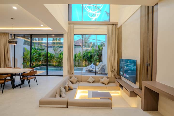 Salina Villa | 3br Luxury Modern Villa In Seminyak - Seminyak