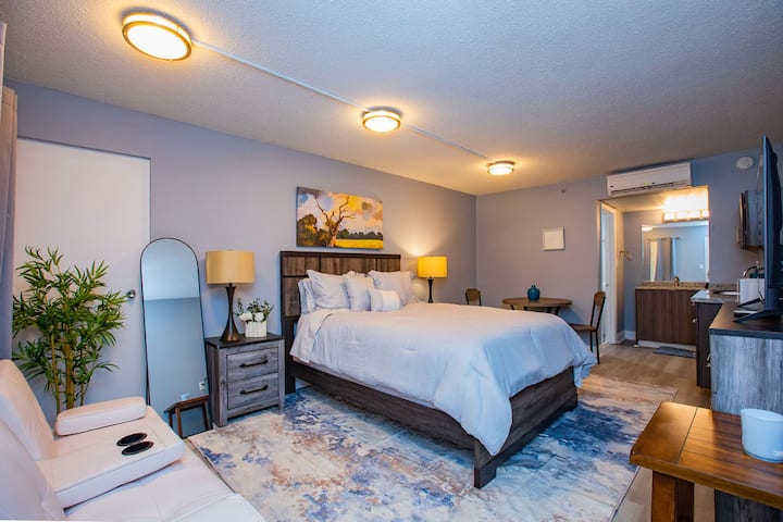 Luxe Studio | Hospitals + Uptown | Newly Renovated - Charlotte, NC
