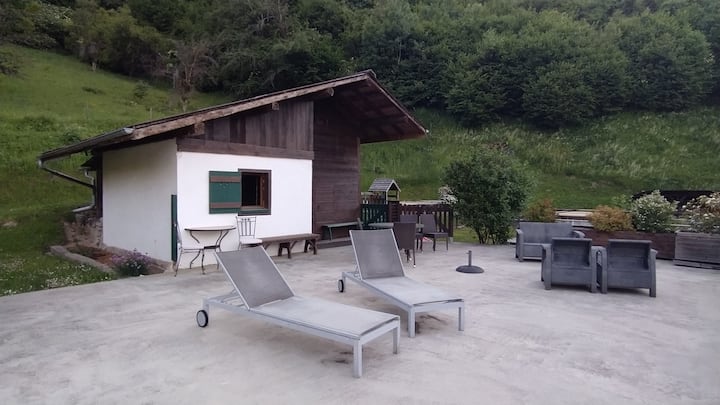 Chalet Traditionnel Savoyard, Terrasse Panoramique - Saint-Gervais-les-Bains