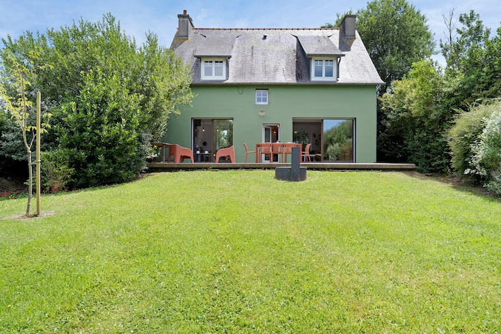 Maison Familiale Avec Tennis Privé - Telgruc-sur-Mer