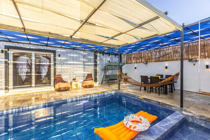 Kalkan ÇAvdır’da Jakuzili Barbekülü Lüks Villa. - Turkiet