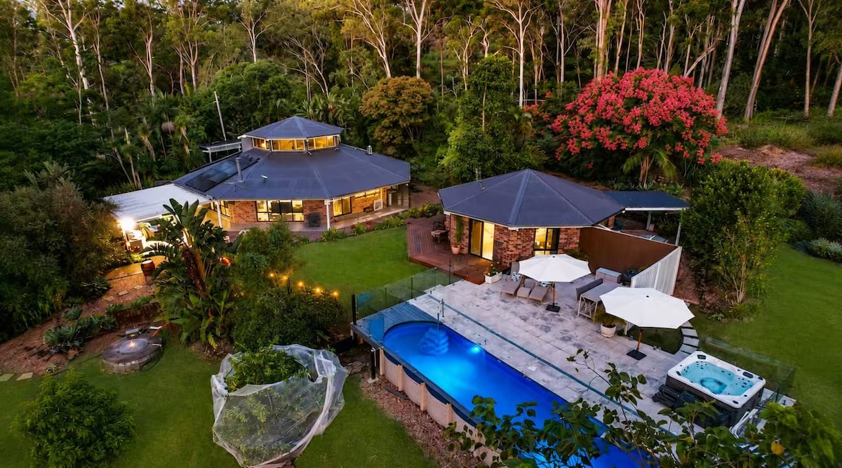 The Hidden Gem | Tamborine Mountain | Dual Living — photo via the host's Airbnb listing