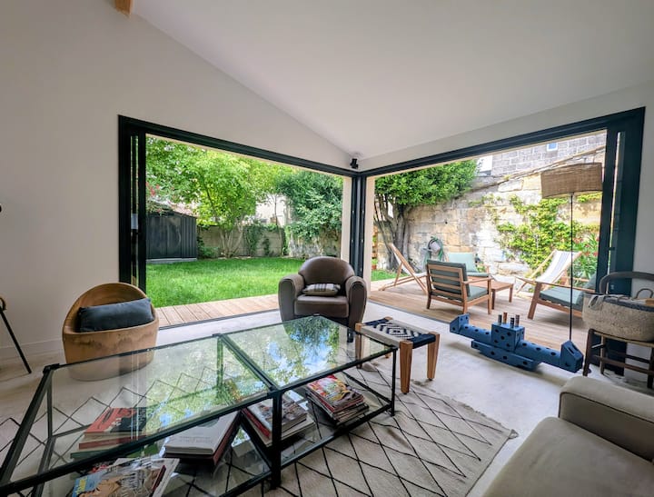 Grande Maison Familiale Avec Jardin à Bordeaux - Talence