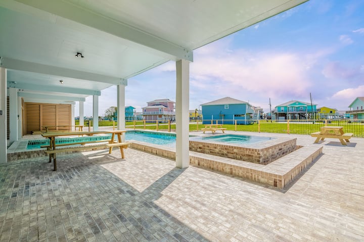 Driftwood Rv Retreat - 5 Min Walk From Beach - Crystal Beach, TX