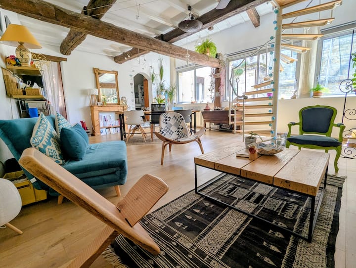 Loft De 76 M2, Intramuros Dans Cour Intérieure. - Villeneuve-lès-Avignon