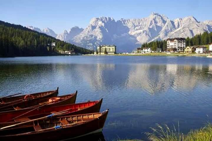 Tre Cime View Apartment On Lake Misurina - Misurina