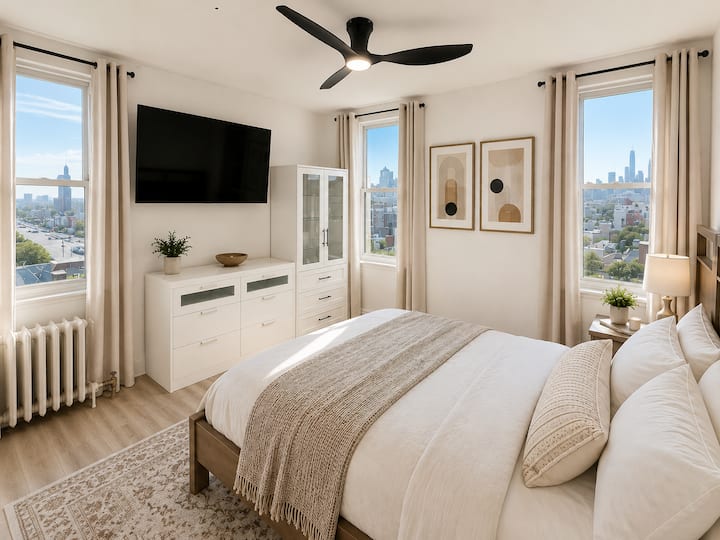 20 Min To Times Square Sleeps 11 Modern 3br - Queens, NY