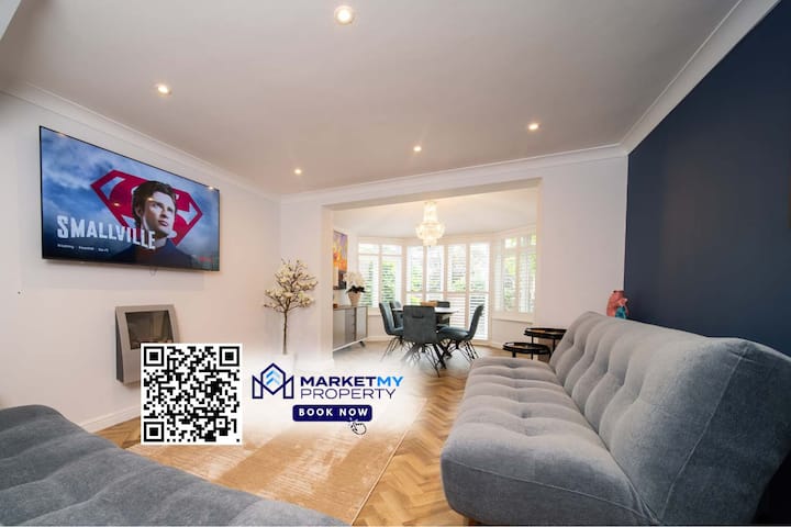 2br House | Sleeps 5 | Parking | Guildford Centre - Shere