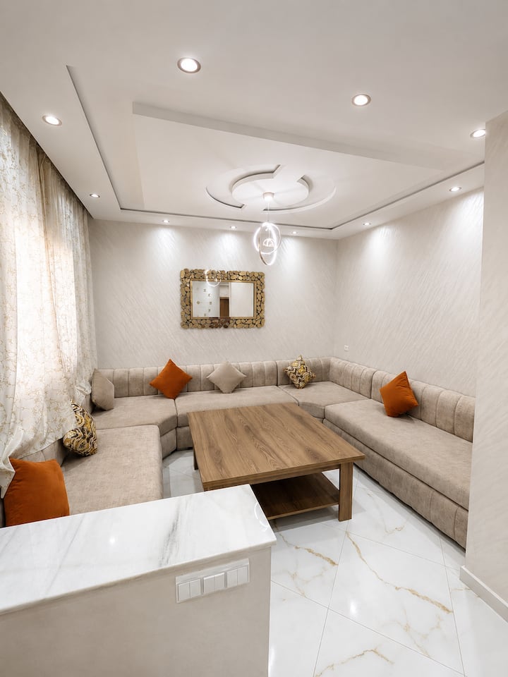 Centre Tétouan Spacieux 2ch - Terrasse, Clim, Wifi - Tétouan