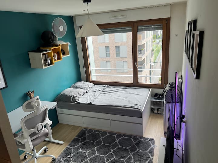 Studio Moderne à Asnières-sur-seine – Proche Paris - Gennevilliers