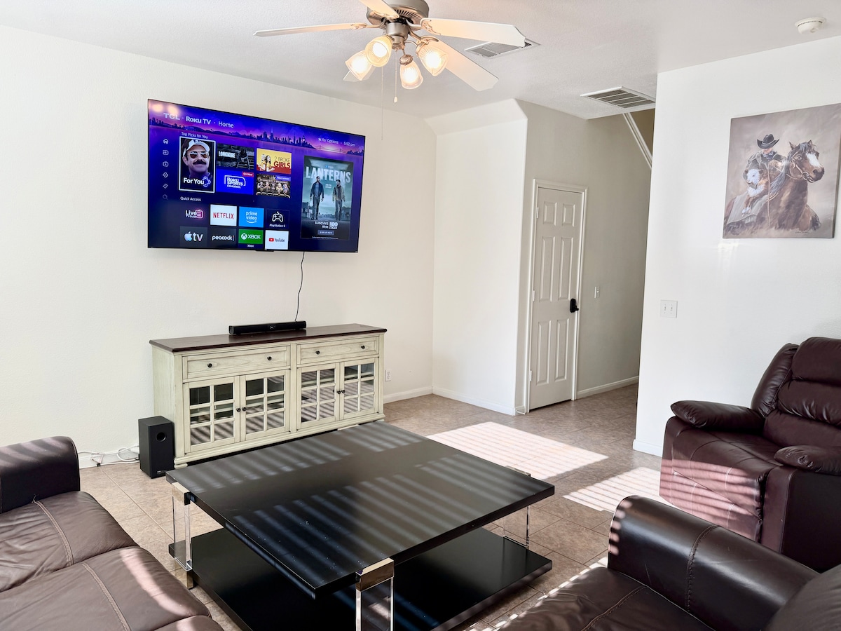 No Extra Fees + Pets OK + 3B/2.5BA + Office & Yard