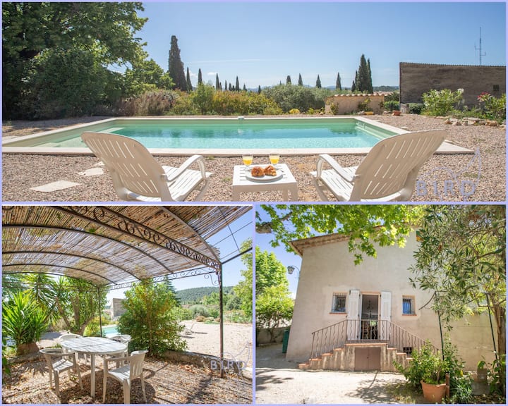 Charmante Maison Provençale Rénovée Avec Piscine - Fayence