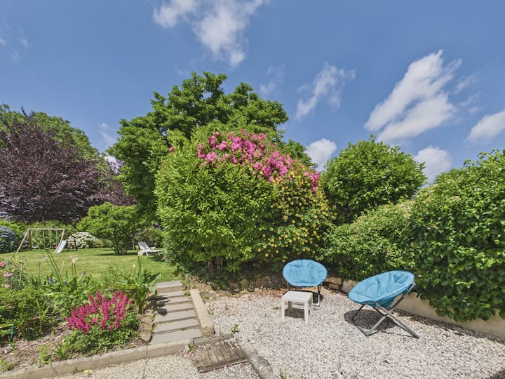 Maison Avec Grand Jardin Et Bbq - Ideal 8 Adt 2enf - Bénodet