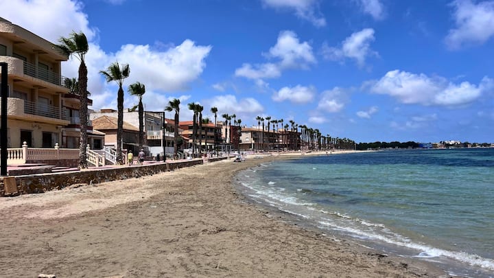 La Perla Azul Plage à 50m Rénové Lumineux - Los Alcázares