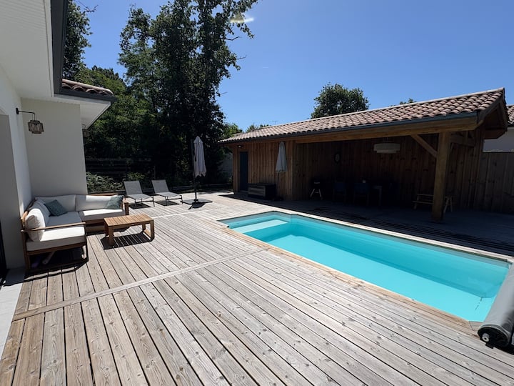 Villa De Charme Au Calme - Le Teich