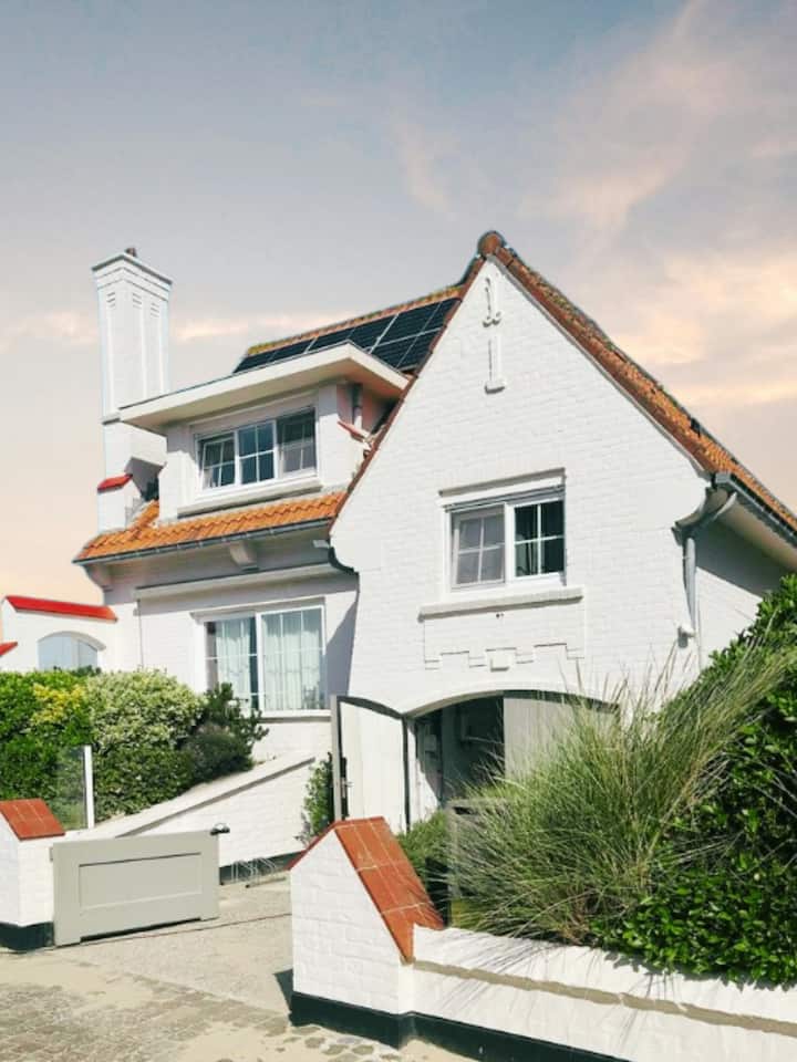 Zeegloed  Charmante Strandvilla Met Zeezicht - De Panne