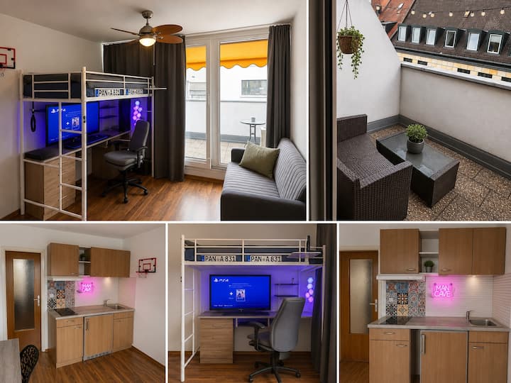 Studio Apartment Featuring A Balcony. - München