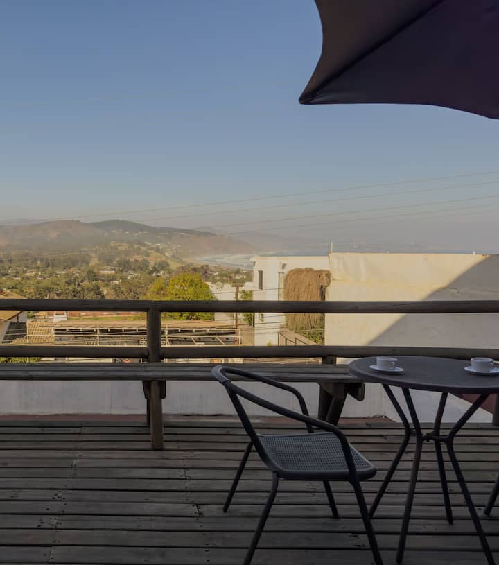 Alojamiento En Centro De Cachagua Con Linda Vista - Zapallar
