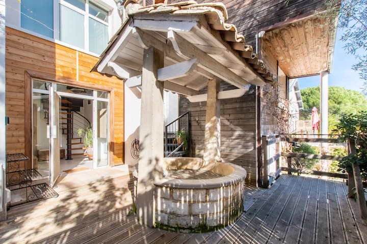 Maison Provençale Avec Terrasse En Bois & Jardin - Montpellier