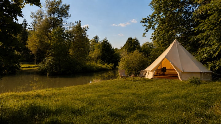Nuit Insolite : éTang, Forêt, Piscine, 8 Ha - Moutiers-les-Mauxfaits