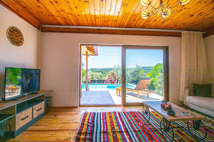 Villa Cevizli 2, ÖZel Havuzlu, 2 Yatak Odalı - Akyaka