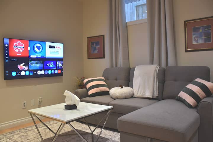 Private 2br Suite | Kitchen & Laundry - Saskatoon