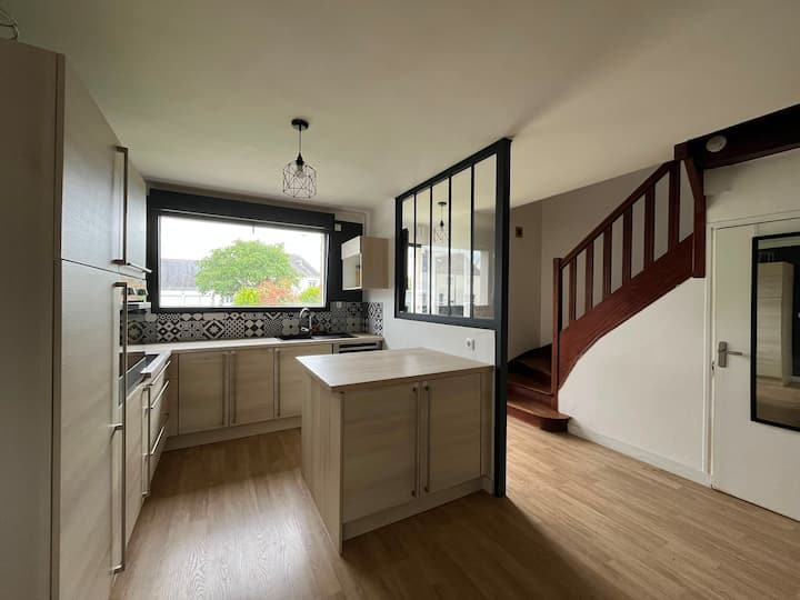 Maison Rénovée Avec Jardin. Plage à 5 Min - Saint-Brieuc