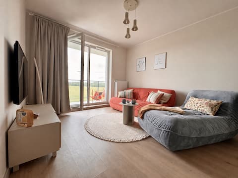 Popular Airbnb listing: W e l c o m e 36 | For two • garage and bikes in Gmina Kosakowo
